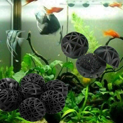 100-300X Bio Balls Aquarium Marine Fish Tank Pond Sump Filter Media Biological - Aimall