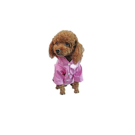 Outdoor Hoodies Jacket Waterproof Pet Dog Clothes Puppy Raincoat Rain Coat AU - Aimall