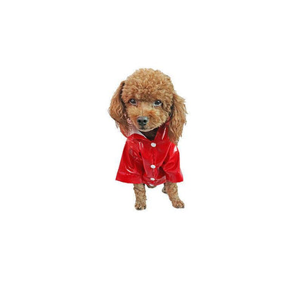 Outdoor Hoodies Jacket Waterproof Pet Dog Clothes Puppy Raincoat Rain Coat AU - Aimall