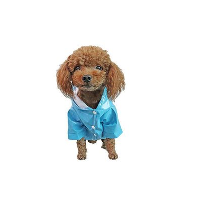 Outdoor Hoodies Jacket Waterproof Pet Dog Clothes Puppy Raincoat Rain Coat AU - Aimall
