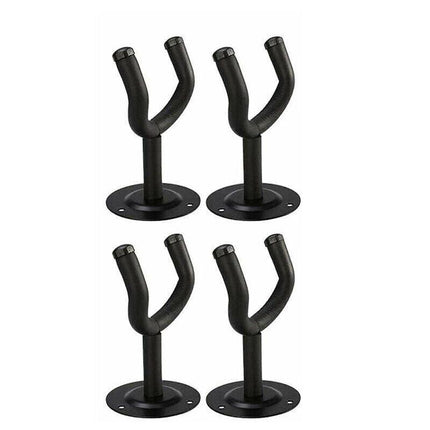 Guitar Hanger Wall Mount Holder Hook Rack Bracket Padded Instrument Display AU - Aimall