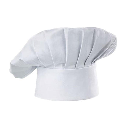 Chef Hat Baker Kitchen Cook Restaurants Catering Cap Men Women Black Red AU - Aimall