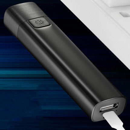 9000LM Mini LED Flashlight USB Rechargeable Portable Torch Power Bank Lamp Light - Aimall