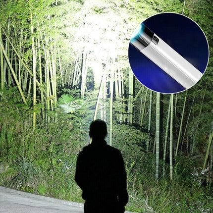 9000LM Mini LED Flashlight USB Rechargeable Portable Torch Power Bank Lamp Light - Aimall