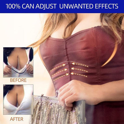 New Invisible Bra Push-Up Frontless Breast Lift Up Deep Covers Backless AU Stock - Aimall