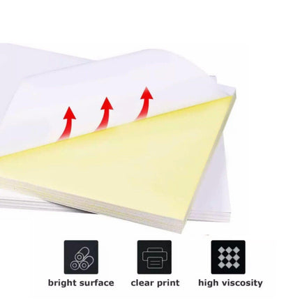 A4 Self Adhesive Sticker Paper Sheet Label Laser Inkjet Print Mailing Address AU - Aimall