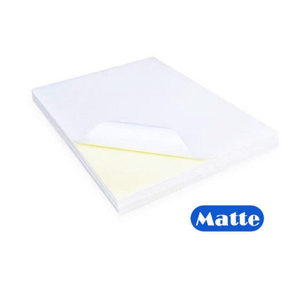 A4 Self Adhesive Sticker Paper Sheet Label Laser Inkjet Print Mailing Address AU - Aimall