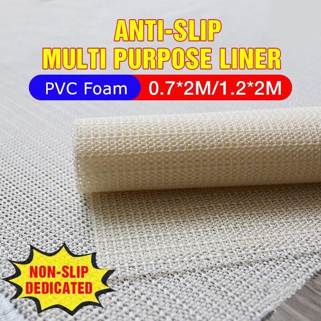 Anti Non Slip Grip Mat Underlay Liner Kitchen Carpet Drawer Cabinet Car Bulk AU - Aimall