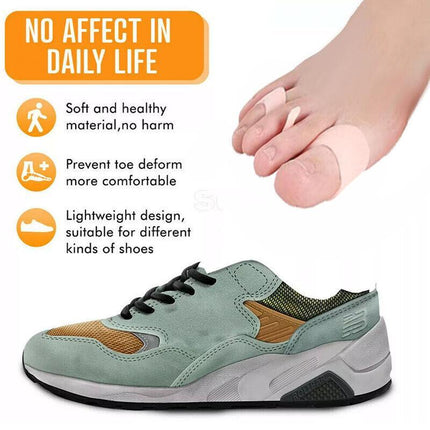 Bunion Corrector Toe Straightener Separators Silicone Gel Elastic Spacers New AU - Aimall