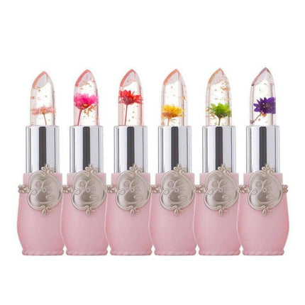Flower Lipstick Color Jelly Transparent Magic Changing Lip Temperature Change AU - Aimall