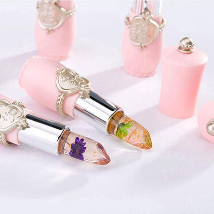 Flower Lipstick Color Jelly Transparent Magic Changing Lip Temperature Change AU - Aimall