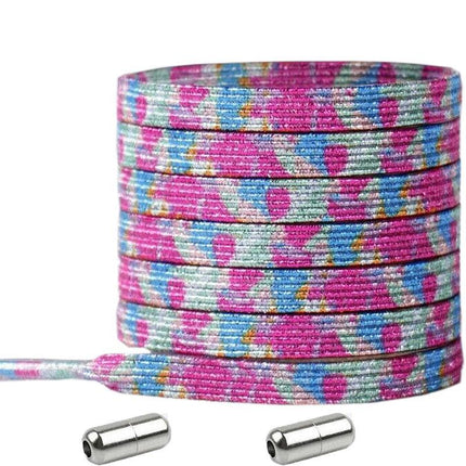 No Tie Locked Elastic Shoelace Shoe Lace Lazy Laces Sneakers Sports Adults Kids - Aimall