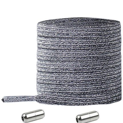 No Tie Locked Elastic Shoelace Shoe Lace Lazy Laces Sneakers Sports Adults Kids - Aimall