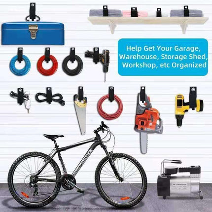 3/6/12x Organizer Cord Holder Heavy Duty Cable Storage Straps Extension 6 Sizes - Aimall