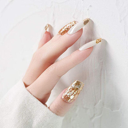 12 Colours Foil Confetti Flakes Thin Sheets Nail Art Mixed Glitter Decoration AU - Aimall