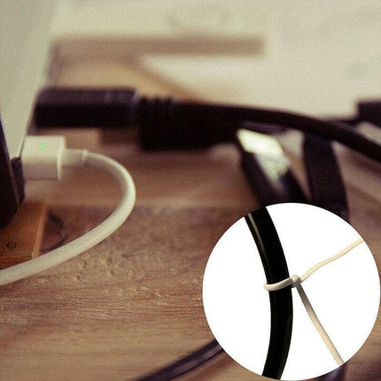 Metallic Twist Ties Plastic Cable Cord Ties Reusable Packaging Wire Candy AU - Aimall