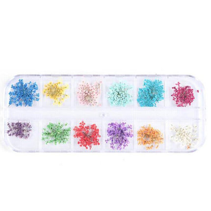 12 Colours Foil Confetti Flakes Thin Sheets Nail Art Mixed Glitter Decoration AU - Aimall