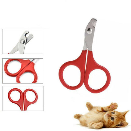 Pet Nail Claw Grooming Scissors Clippers For Dog Cat Bird Rabbit Ferret AU STOCK - Aimall