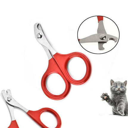 Pet Nail Claw Grooming Scissors Clippers For Dog Cat Bird Rabbit Ferret AU STOCK - Aimall