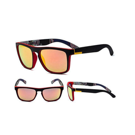 Polarized Mens Sunglasses Polarised New Style Square Frame Glasses Sports AU - Aimall