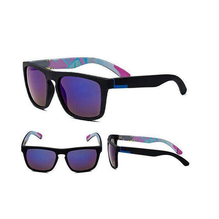 Polarized Mens Sunglasses Polarised New Style Square Frame Glasses Sports AU - Aimall