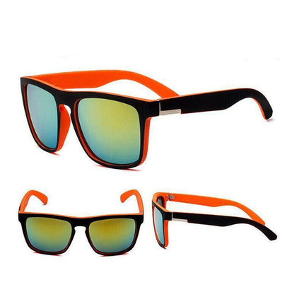 Polarized Mens Sunglasses Polarised New Style Square Frame Glasses Sports AU - Aimall