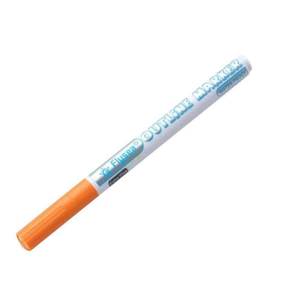 Flysea 12 Colours Writing Drawing Double Line Outline Pen Highlighter Marker AU - Aimall