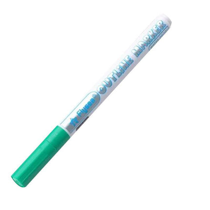 Flysea 12 Colours Writing Drawing Double Line Outline Pen Highlighter Marker AU - Aimall