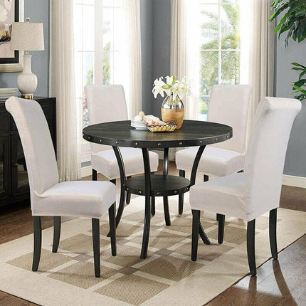 6x Stretch Chair Cover Seat Covers Spandex Washable Banquet Wedding Party Decora - Aimall