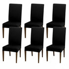 6x Stretch Chair Cover Seat Covers Spandex Washable Banquet Wedding Party Decora - Aimall