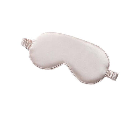 Pure Soft Silk EyeShade Blindfold Sleep Eye Mask Cover Light Shade Travel Relax - Aimall