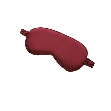 Pure Soft Silk EyeShade Blindfold Sleep Eye Mask Cover Light Shade Travel Relax - Aimall