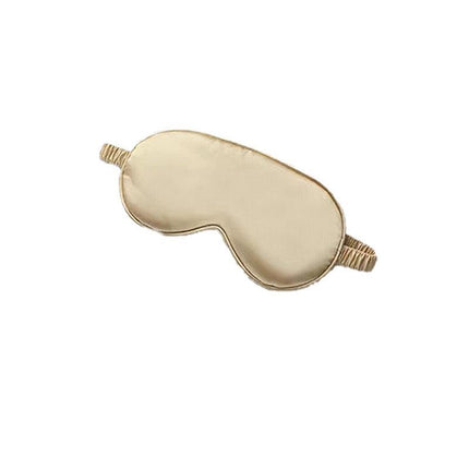 Pure Soft Silk EyeShade Blindfold Sleep Eye Mask Cover Light Shade Travel Relax - Aimall