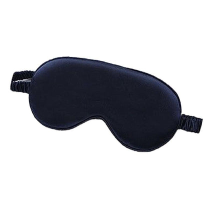 Pure Soft Silk EyeShade Blindfold Sleep Eye Mask Cover Light Shade Travel Relax - Aimall