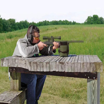 Target Hunting Shooting Range Sand Bag Set Rifle Gun Rest Stand Pack Tactical AU - Aimall