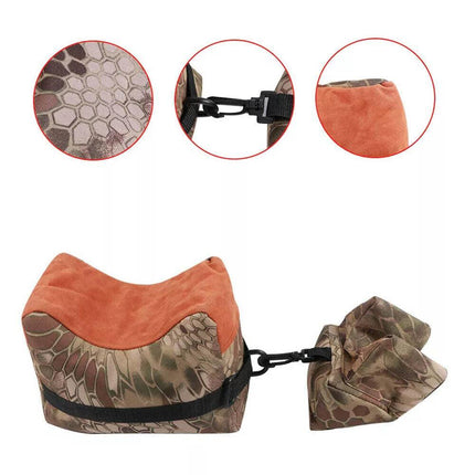 Target Hunting Shooting Range Sand Bag Set Rifle Gun Rest Stand Pack Tactical AU - Aimall