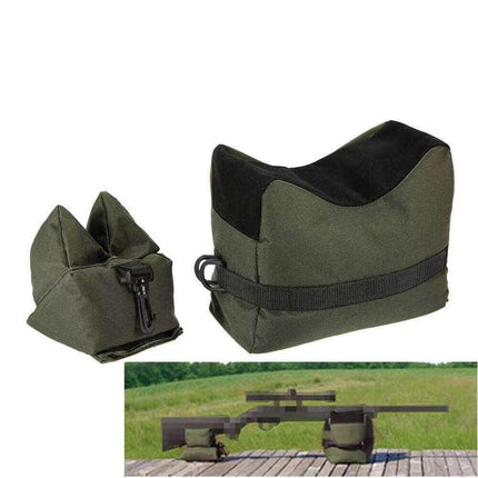 Target Hunting Shooting Range Sand Bag Set Rifle Gun Rest Stand Pack Tactical AU - Aimall