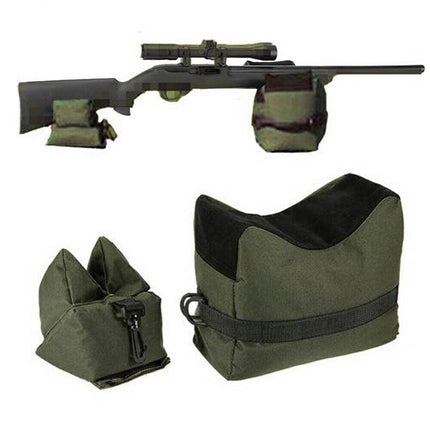 Target Hunting Shooting Range Sand Bag Set Rifle Gun Rest Stand Pack Tactical AU - Aimall