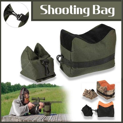 Target Hunting Shooting Range Sand Bag Set Rifle Gun Rest Stand Pack Tactical AU - Aimall