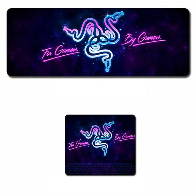 Razer Goliathus Mouse Keyboard Mat Pad Large Laptop Gaming 300x250mm 800x300mm - Aimall