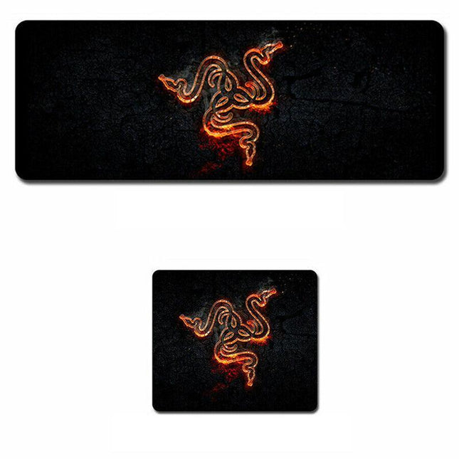 Razer Goliathus Mouse Keyboard Mat Pad Large Laptop Gaming 300x250mm 800x300mm - Aimall