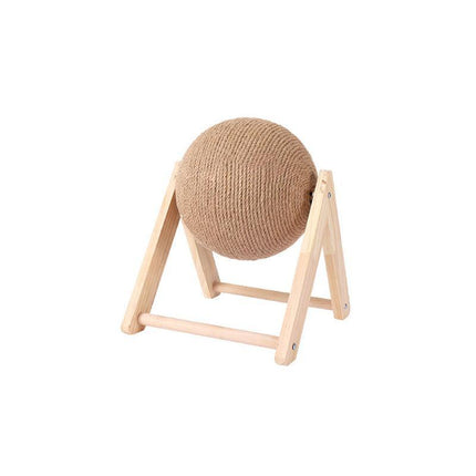 Cat Scratching Ball Cat Scratcher Toy Cats Scratcher Post Natural Sisal AU Stock - Aimall