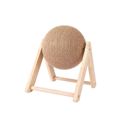 Cat Scratching Ball Cat Scratcher Toy Cats Scratcher Post Natural Sisal AU Stock - Aimall