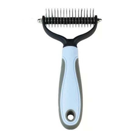 Dog Pet Cat Grooming Comb Brush Undercoat Rake Dematting Deshedding Trimmer AU - Aimall