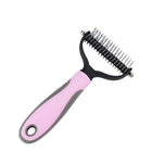 Dog Pet Cat Grooming Comb Brush Undercoat Rake Dematting Deshedding Trimmer AU - Aimall