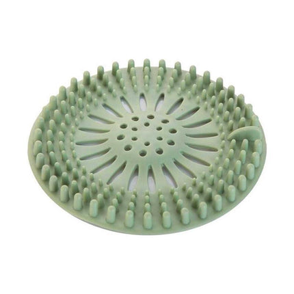 Silicone Drain Cover Sink Catcher Hair Stopper Plug for Bathroom Floor Laundry - Aimall