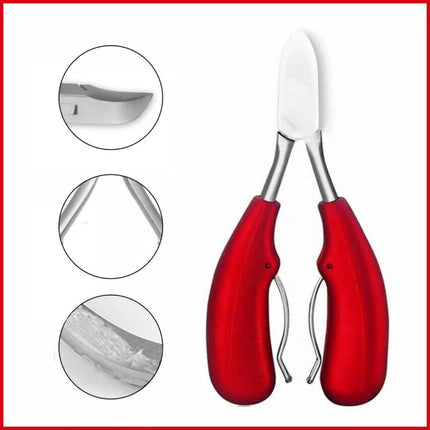 New Toenail Toe Nail Clipper Cutter Fungus Ingrown Scissors Chiropody Podiatry - Aimall