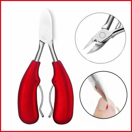 New Toenail Toe Nail Clipper Cutter Fungus Ingrown Scissors Chiropody Podiatry - Aimall