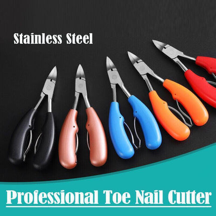 New Toenail Toe Nail Clipper Cutter Fungus Ingrown Scissors Chiropody Podiatry - Aimall