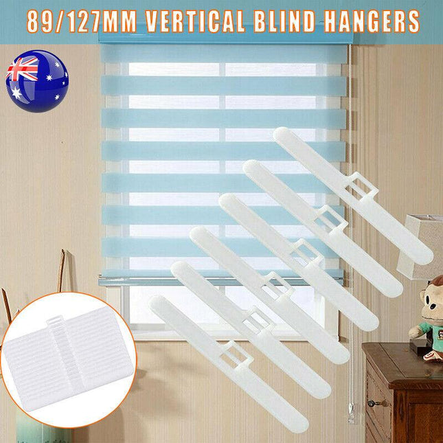 89/127mm Vertical Blind Top Hangers For Slats Hanger Blade Curtain Spare Parts - Aimall